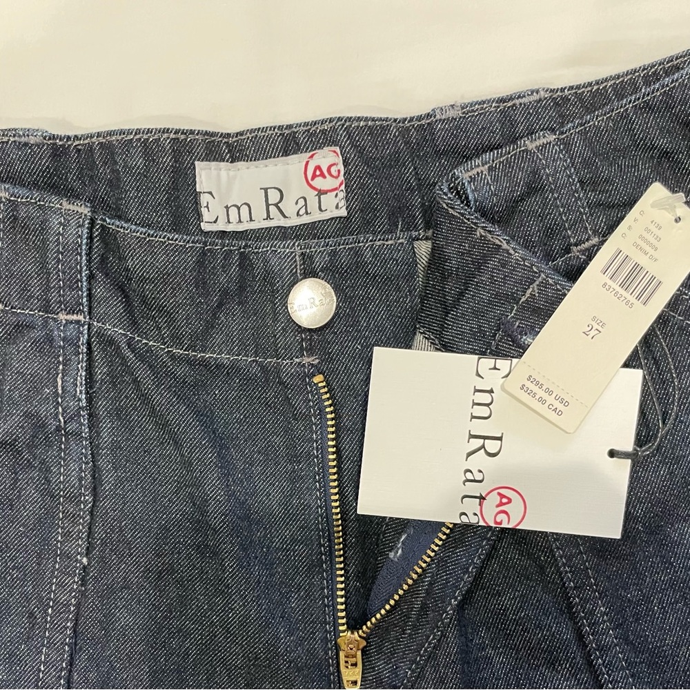 Anthropolgie: EmRata x AG Amia Denim Pants in size 27.